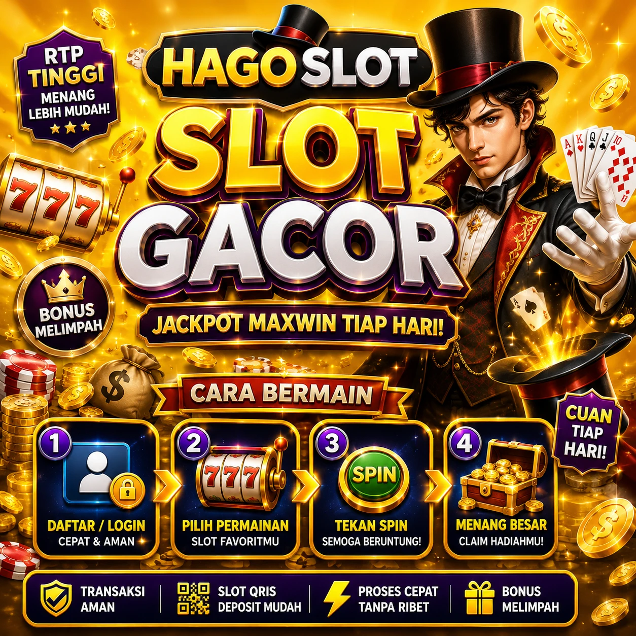 Slot dp hagoslot Front Black 